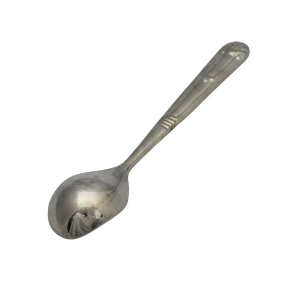 Vintage Silver Plated Ice Cream Scoop Ornate Handle - Picture 5 of 6